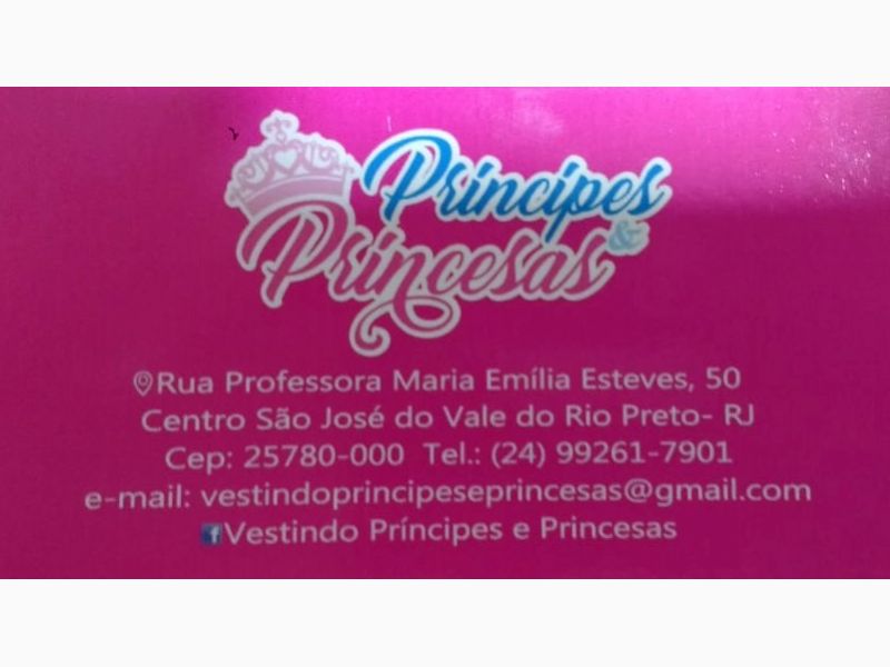 PRINCIPES E PRINCESAS