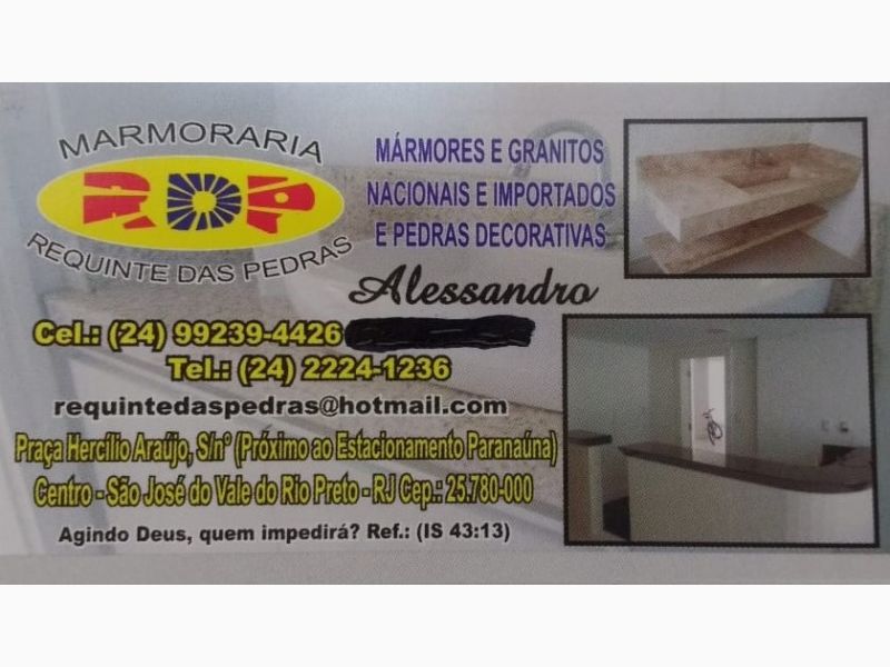 RDP MARMORARIA. MÁRMORES, GRANITOS NACIONAIS E IMPORTADOS E PEDRAS DECORATIVAS.